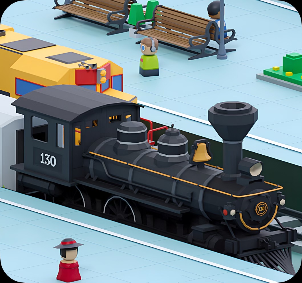 Idle Train Empire Tycoon